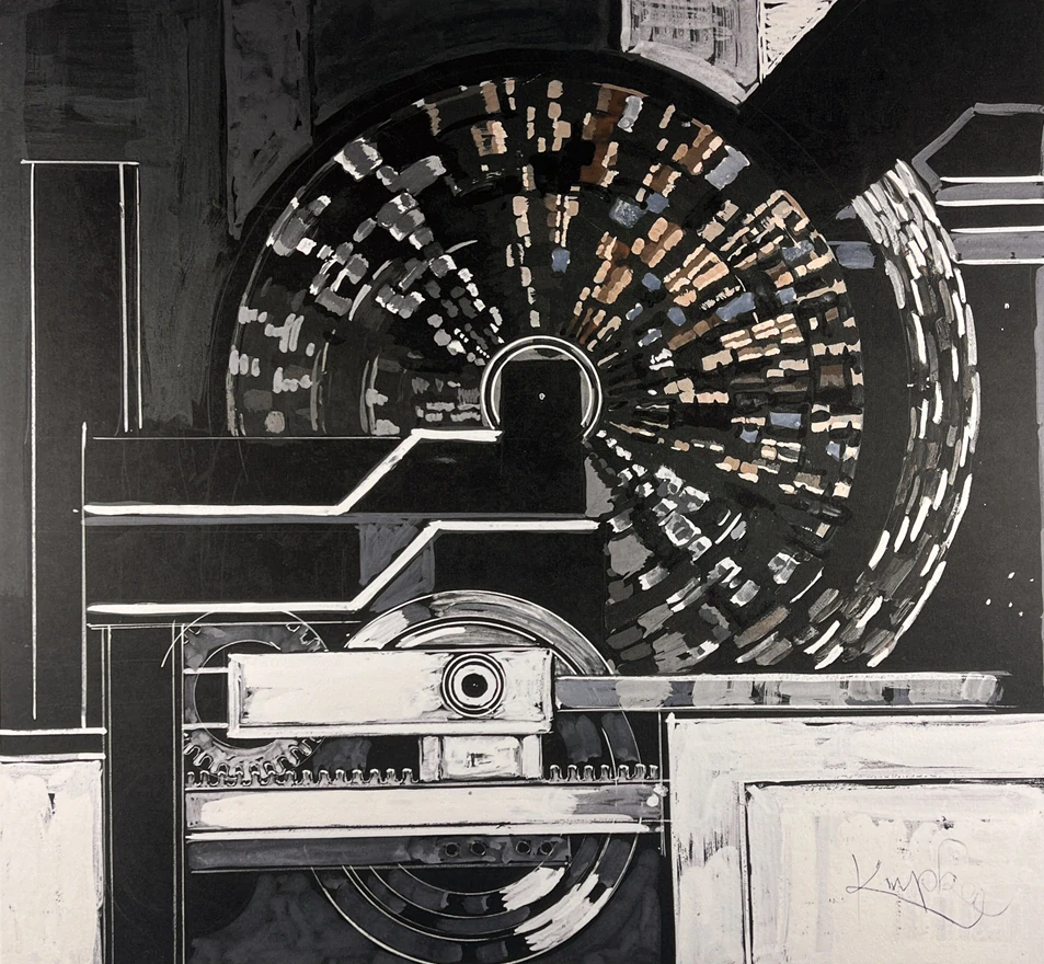 Obraz | František Kupka | Stroj