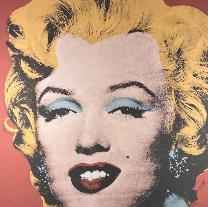Obraz | Andy Warhol | Marilyn | hnědá