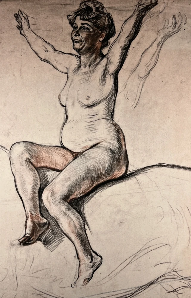 Obraz | František Kupka | Studie nahé ženy