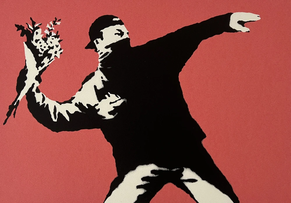 Obraz | Banksy | Flower Thrower