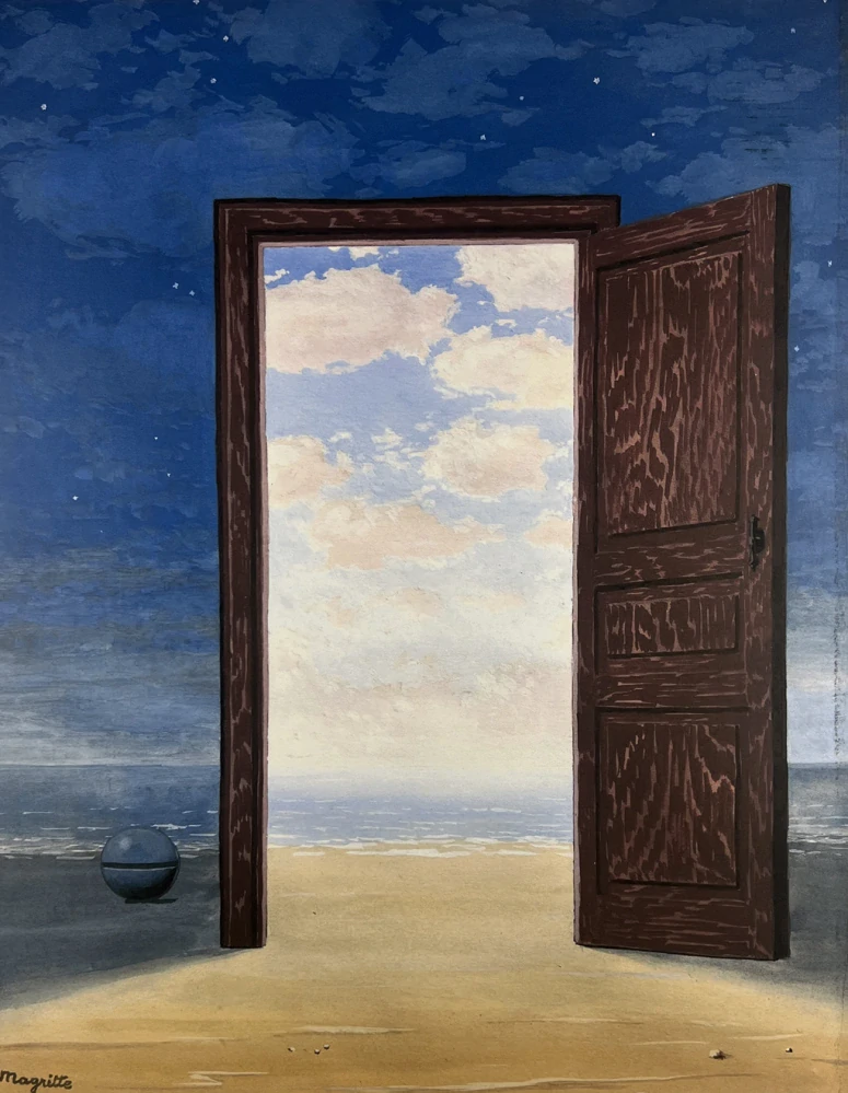Obraz | René Magritte | Dveře dokořán