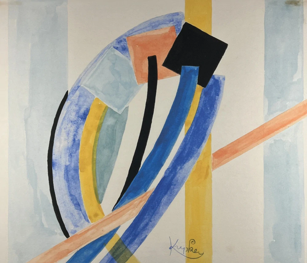 Obraz | František Kupka | Kompozice