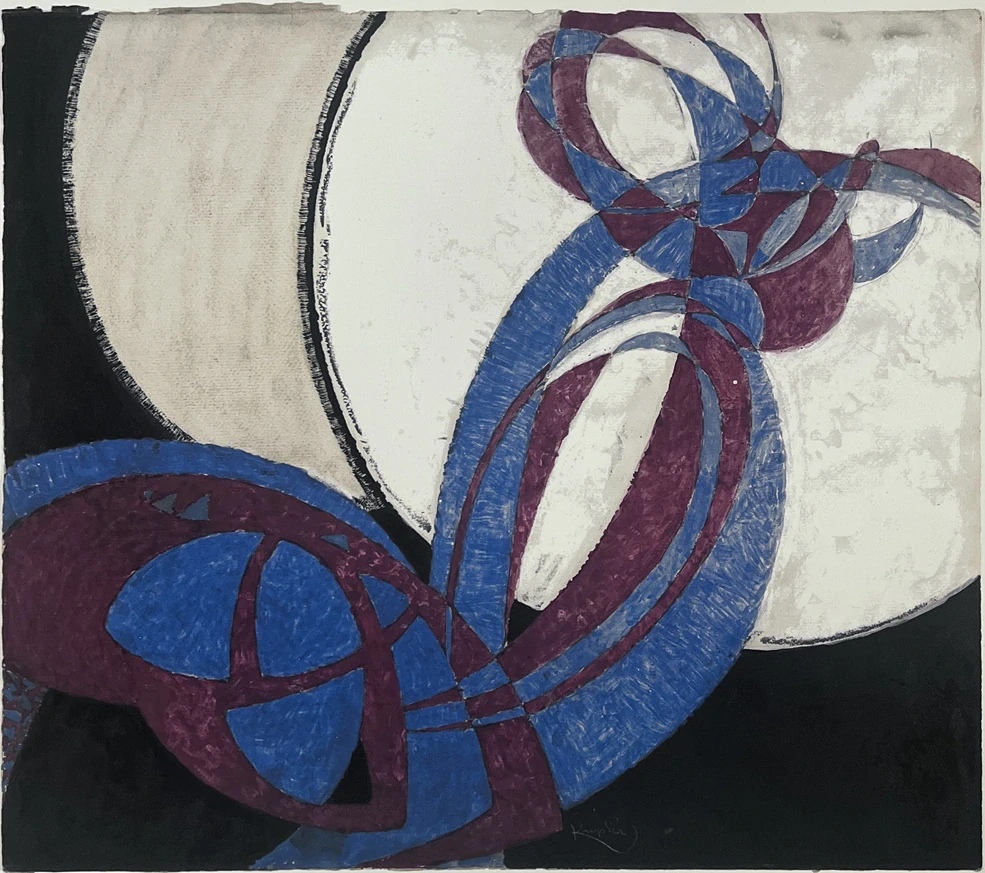 Obraz | František Kupka | Dvoubarevná fuga