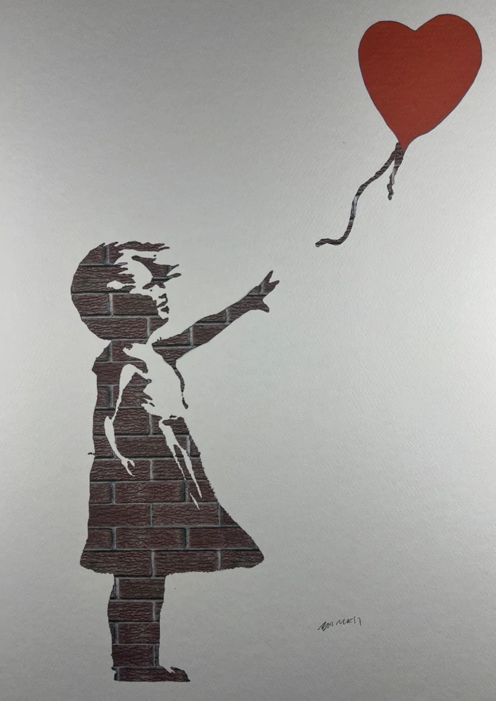Obraz | Banksy | Girl With Balloon II