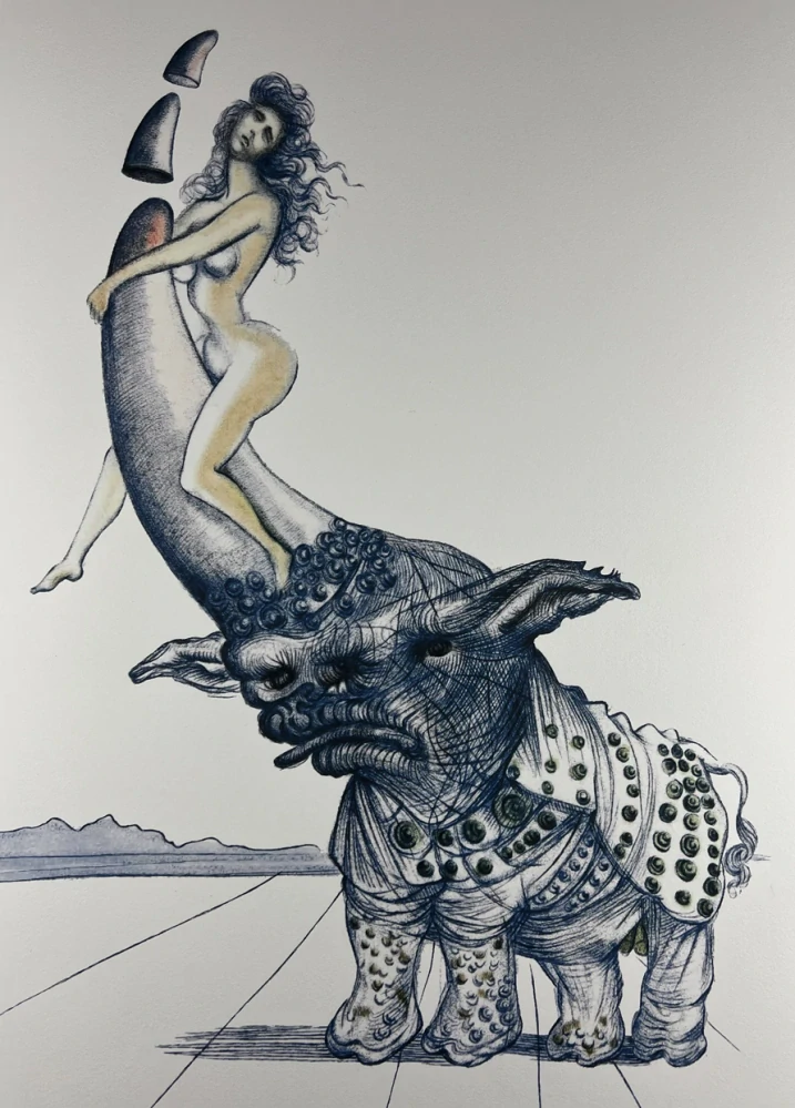 Obraz | Salvador Dalí | Jednorožec
