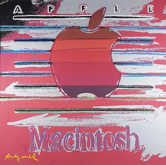 Obraz | Andy Warhol | Apple | červená