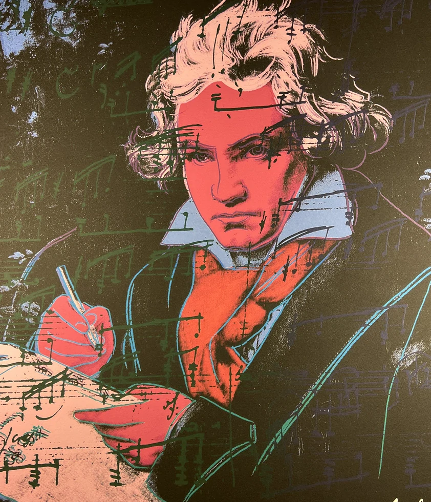 Obraz | Andy Warhol | Beethoven