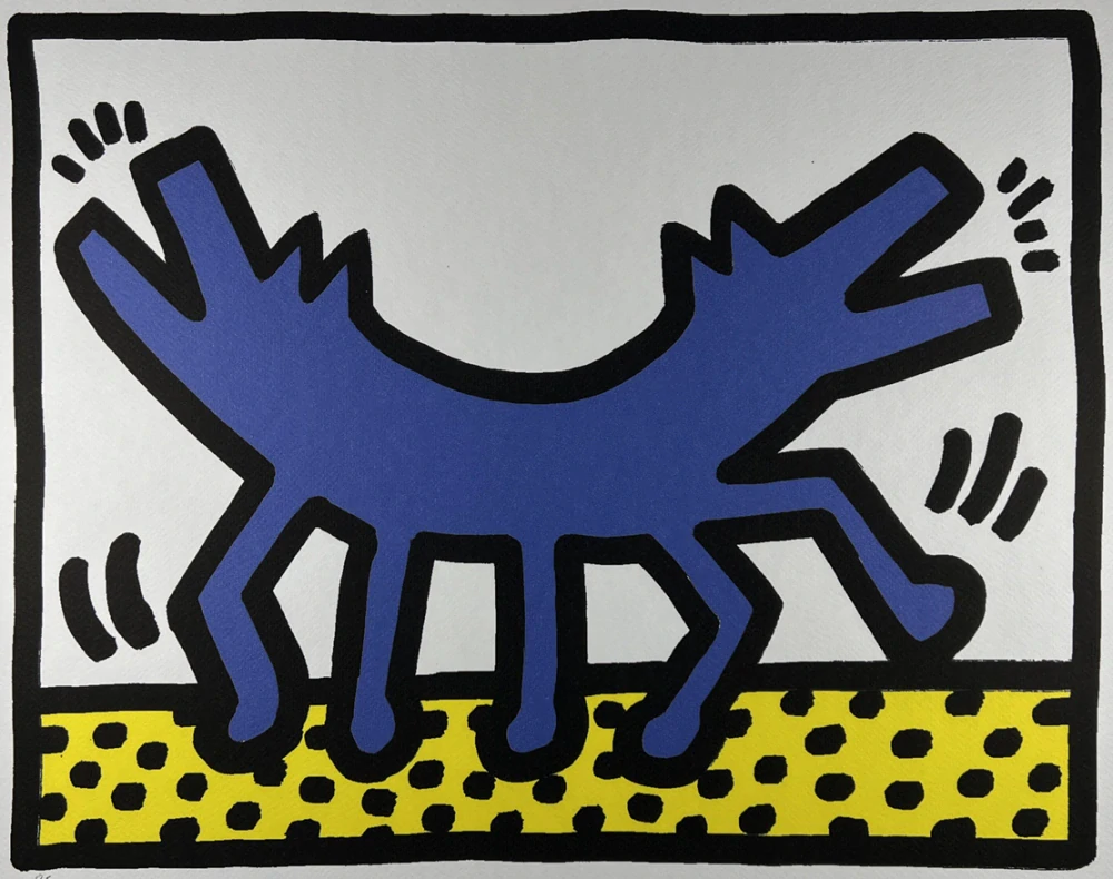 Obraz | Keith Haring | Double Dog