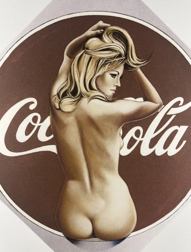 Obraz | Mel Ramos | Coca-Cola I