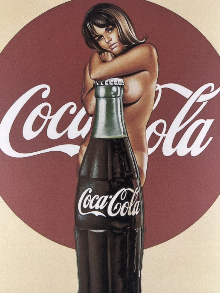 Obraz | Mel Ramos | Coca-Cola II