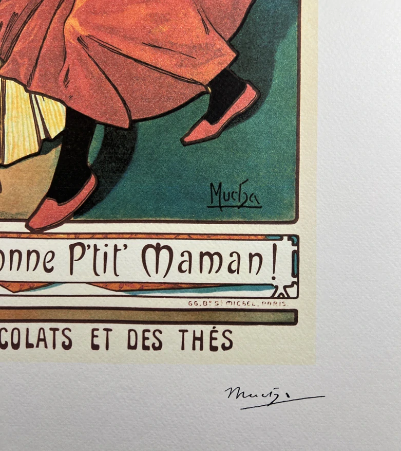 Obraz | Alfons Mucha | Chocolat Ideal