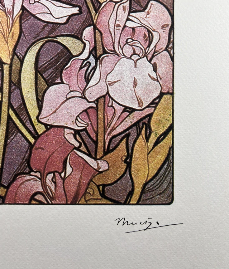 Obraz | Alfons Mucha | Amethyst from The Precious Stones Series