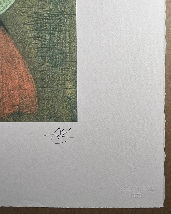 Obraz | Jean Miró | Postava