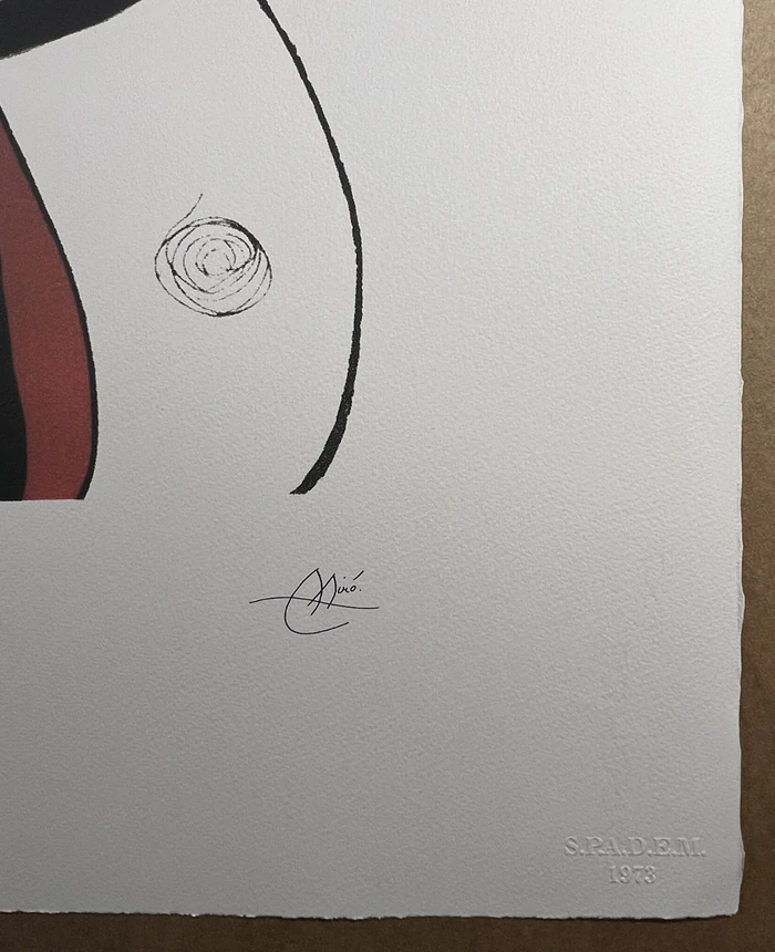 Obraz | Jean Miró | Postava