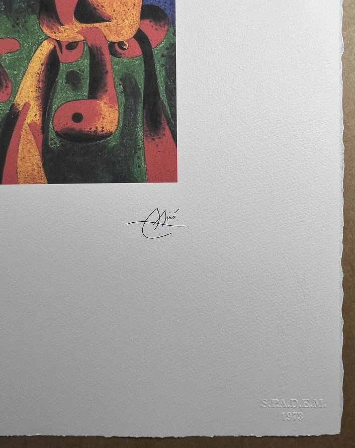 Obraz | Jean Miró | Kompozice