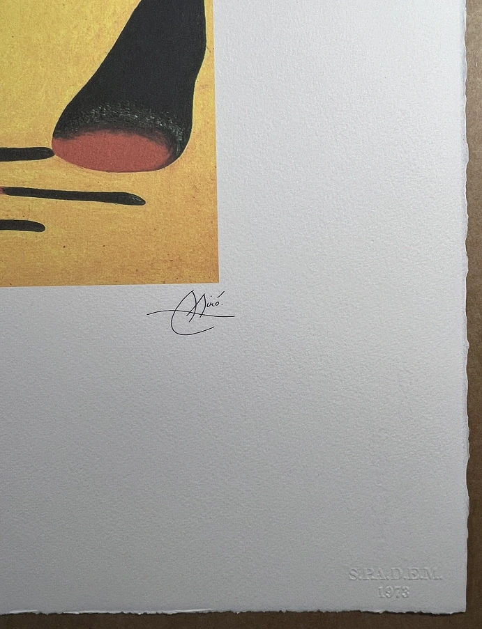 Obraz | Jean Miró | Surrealistická krajina
