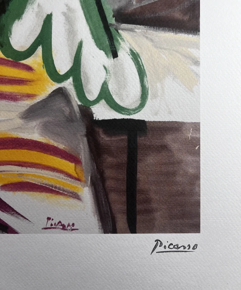 Obraz | Pablo Picasso | Sedící muž