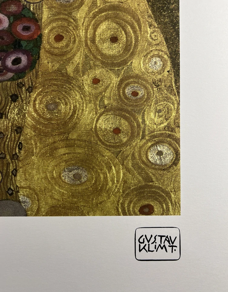 Obraz | Gustav Klimt | Polibek