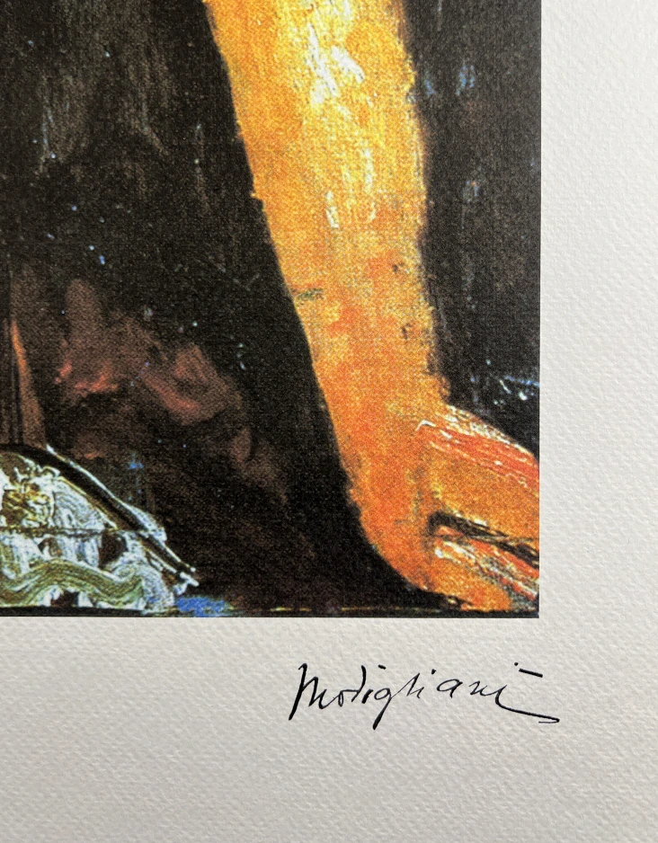 Obraz | Amedeo Modigliani | Sedící akt se sklopenou hlavou