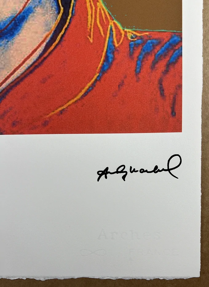 Obraz | Andy Warhol | Michael Jackson | hnědá