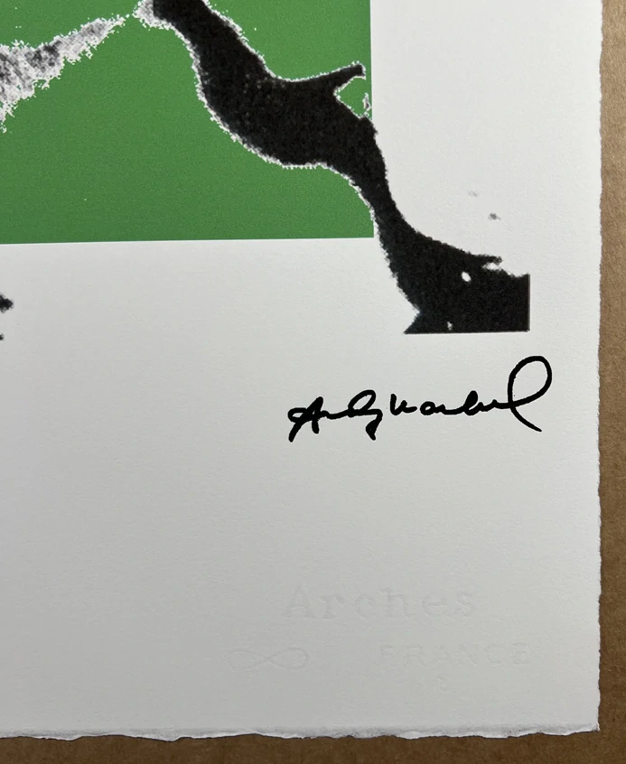 Obraz | Andy Warhol | Muhammad Ali | zelená
