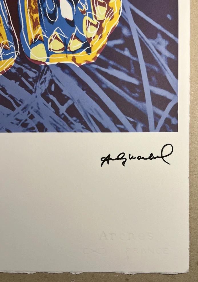 Obraz | Andy Warhol | San Francisco silverspot | tmavě modrá