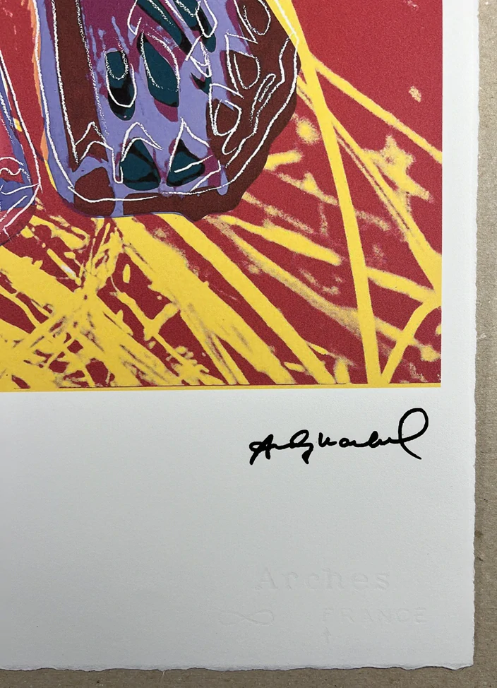 Obraz | Andy Warhol | San Francisco silverspot | žlutá