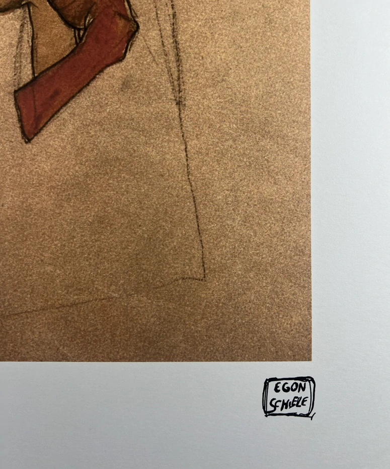 Obraz | Egon Schiele | Autoportrét