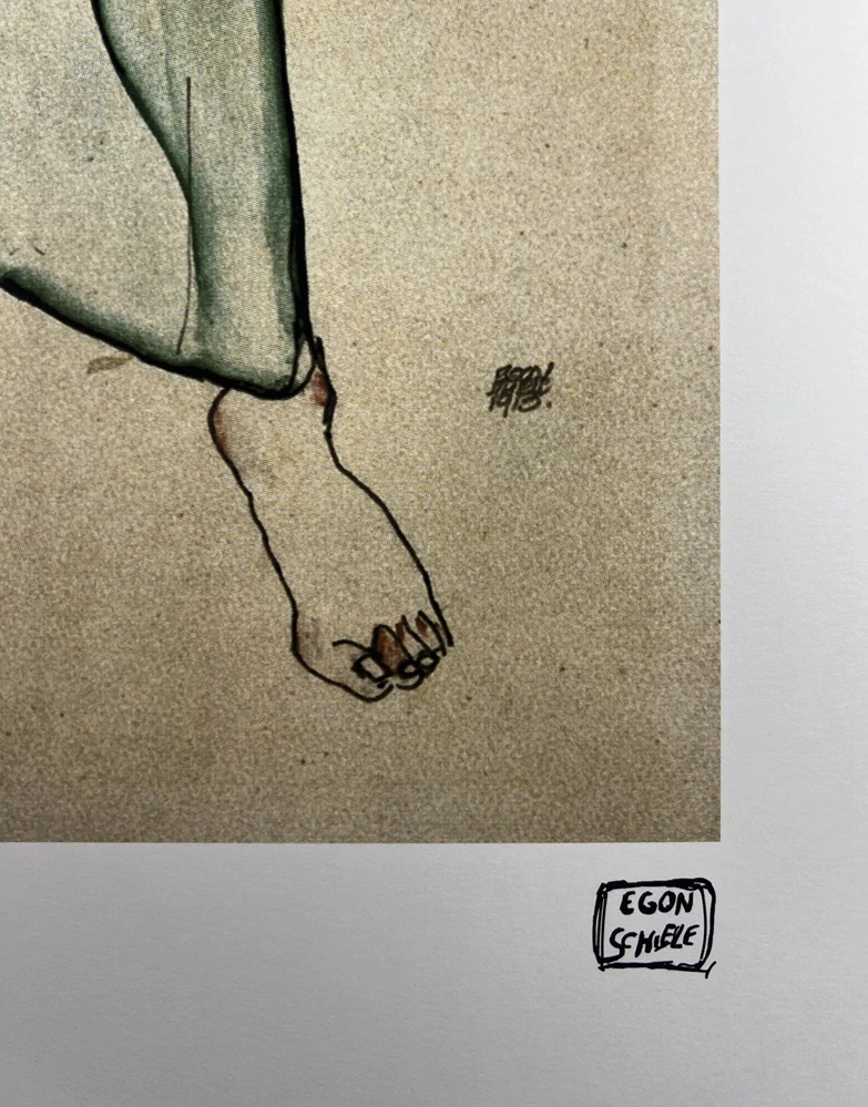 Obraz | Egon Schiele | Akt