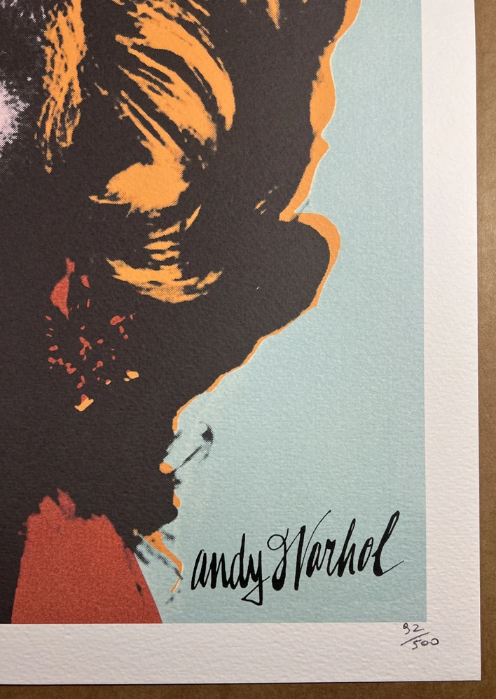 Obraz | Andy Warhol | Marilyn | tyrkysová