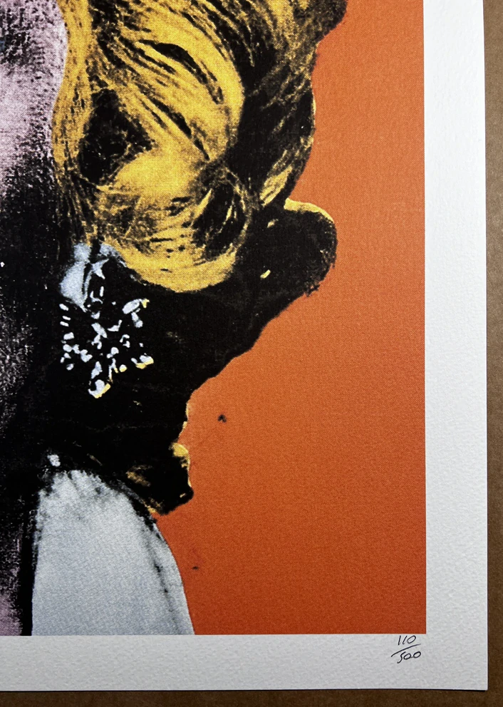 Obraz | Andy Warhol | Marilyn | oranžová