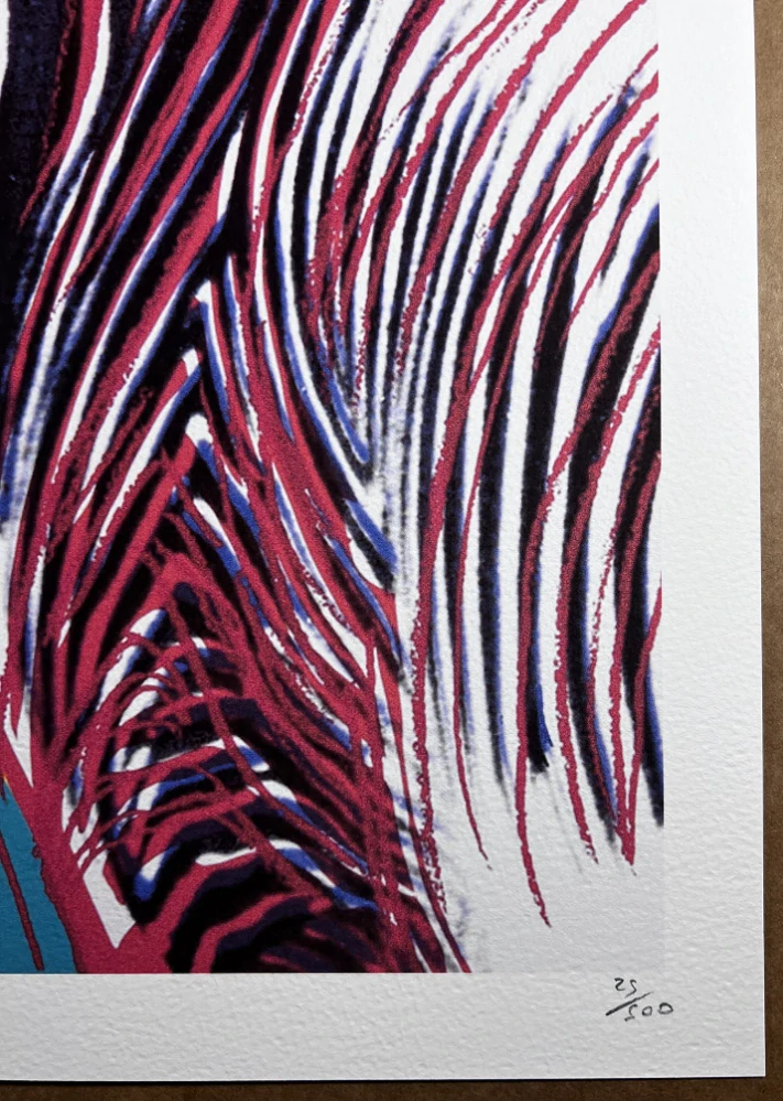 Obraz | Andy Warhol | Zebra Grévyho | tyrkysová