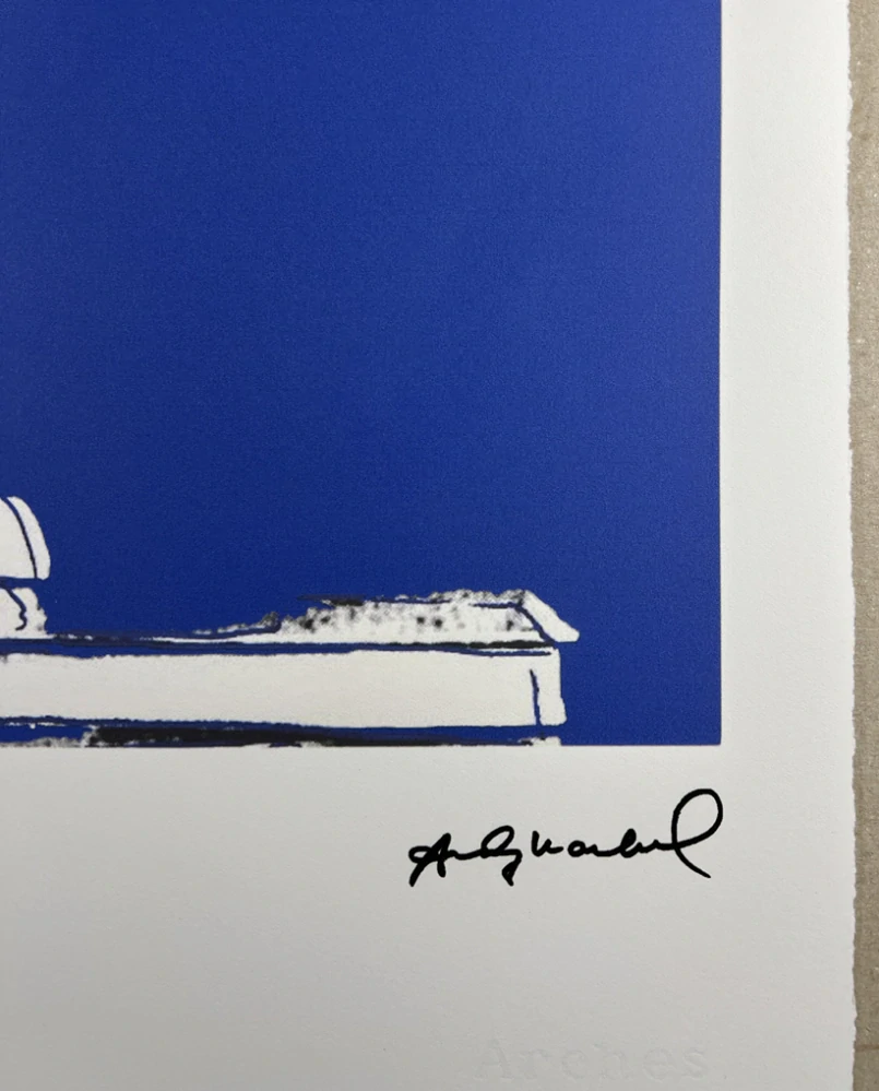 Obraz | Andy Warhol | Lenin | modrá