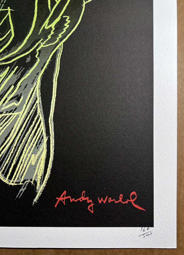 Obraz | Andy Warhol | Superman | zelená