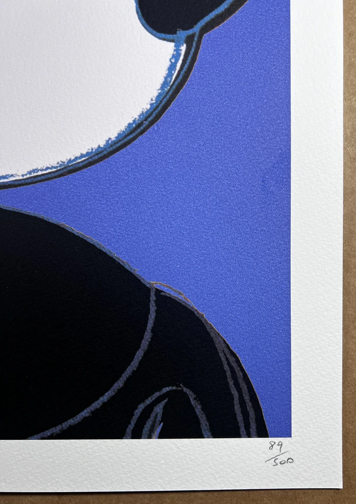 Obraz | Andy Warhol | Mickey | modrá