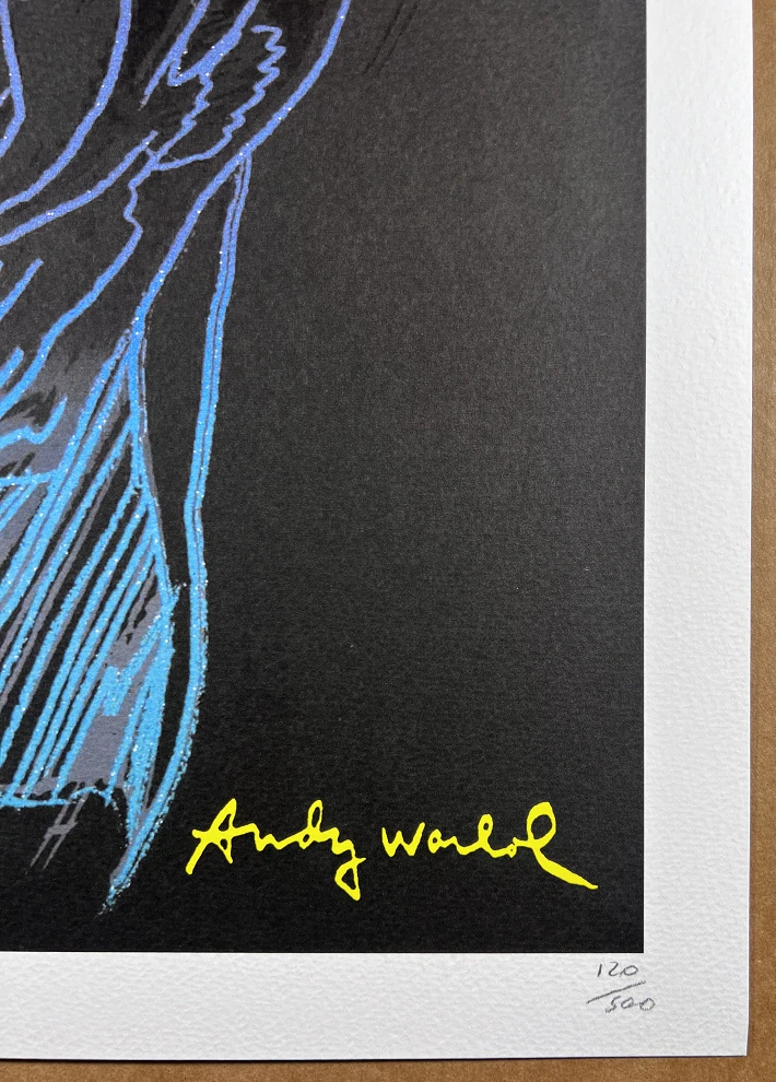 Obraz | Andy Warhol | Superman | modrá