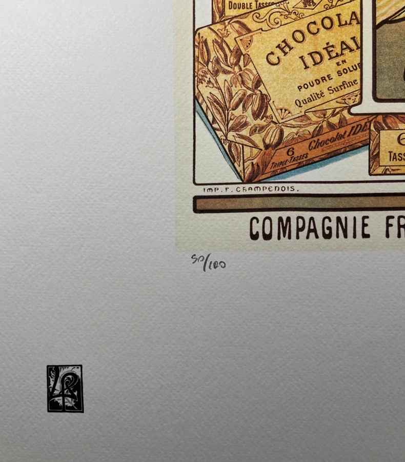 Obraz | Alfons Mucha | Chocolat Ideal
