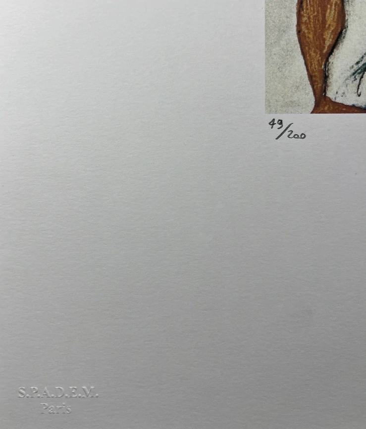 Obraz | Egon Schiele | Akt v hnědém rouchu