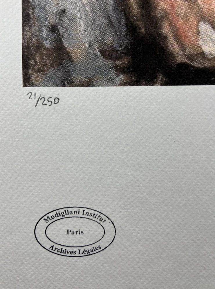 Obraz | Amedeo Modigliani | Nahá žena s rezavými vlasy