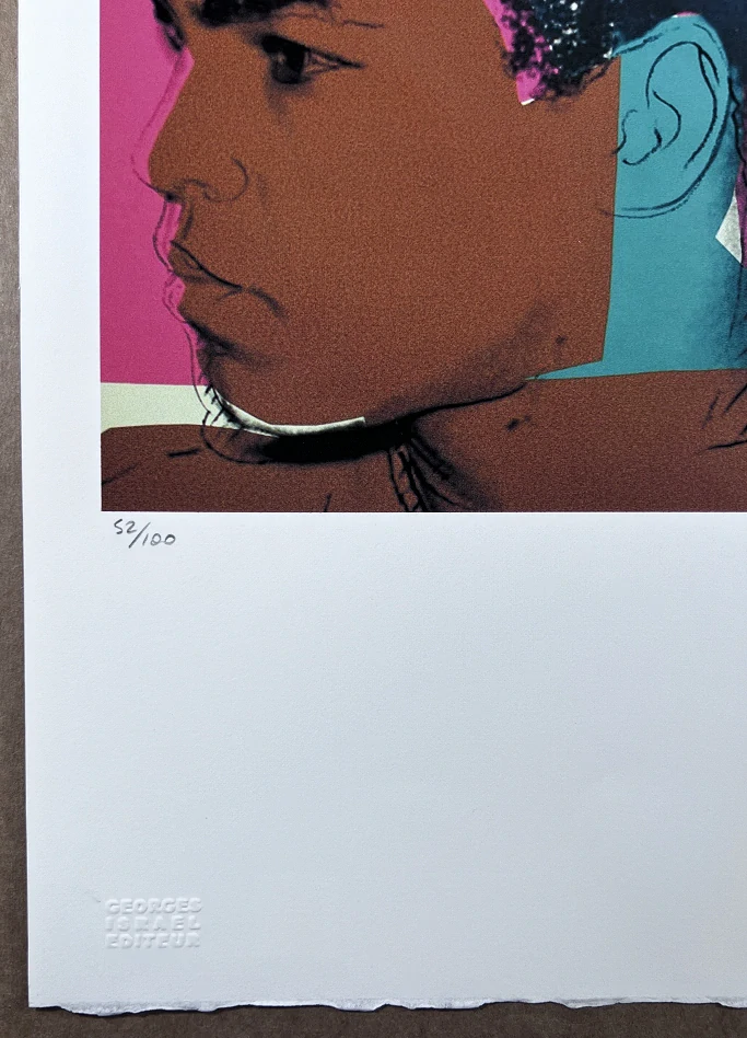 Obraz | Andy Warhol | Muhammad Ali 4x