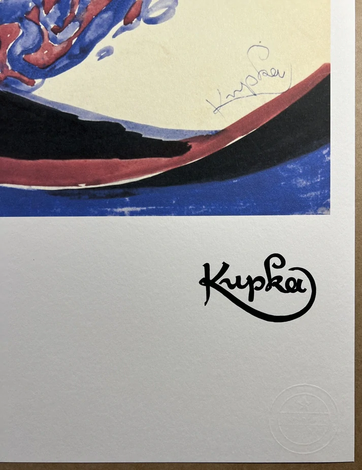 Obraz | František Kupka | Dvoubarevná fuga