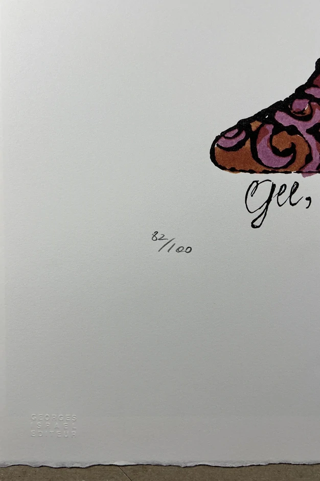 Obraz | Andy Warhol | Shoe and Leg