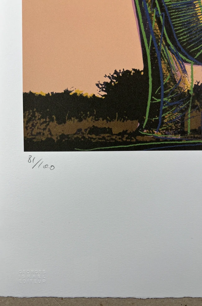 Obraz | Andy Warhol | Slon africký | hnědá