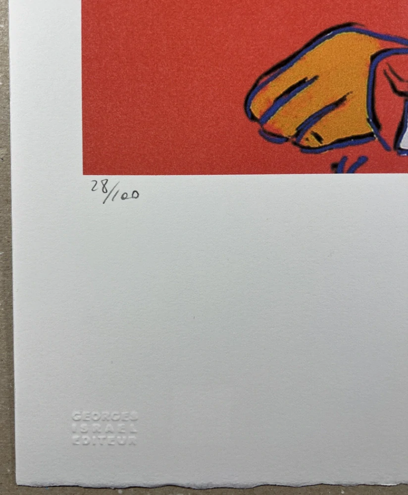 Obraz | Andy Warhol | Lenin | červená
