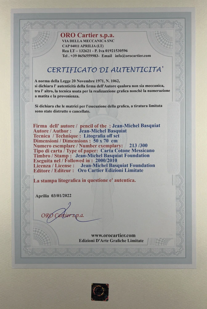 Obraz | Jean-Michel Basquiat | Untitled 2