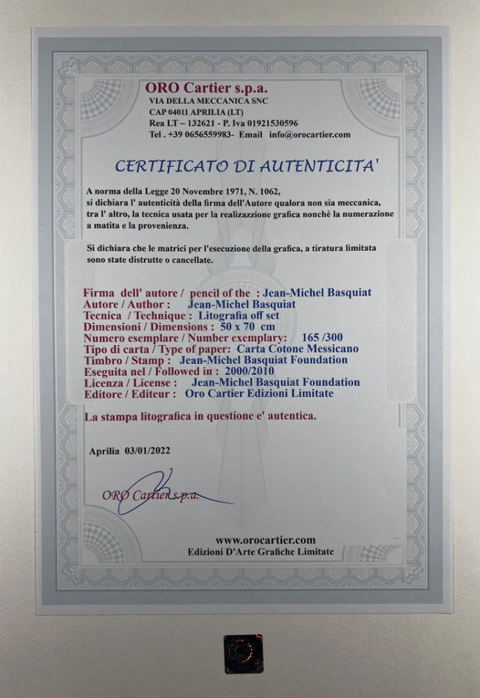 Obraz | Jean-Michel Basquiat | Untitled 10