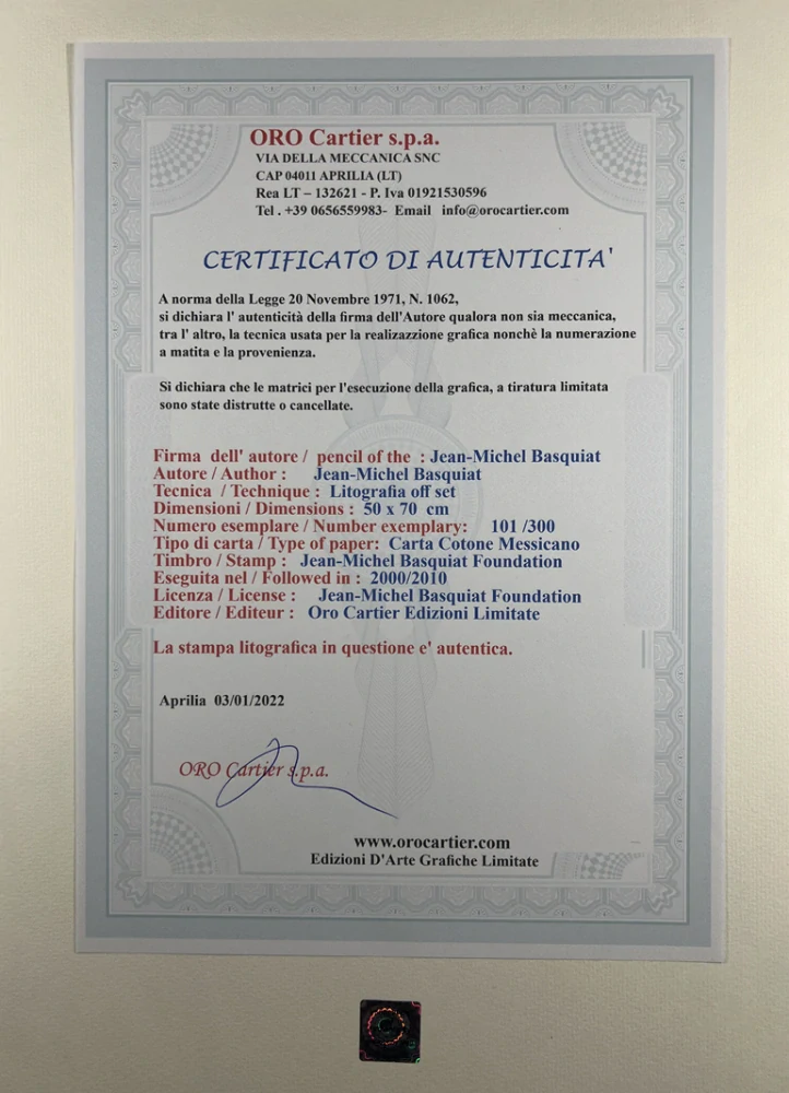 Obraz | Jean-Michel Basquiat | Untitled 14