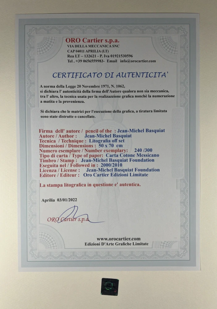 Obraz | Jean-Michel Basquiat | Untitled 15