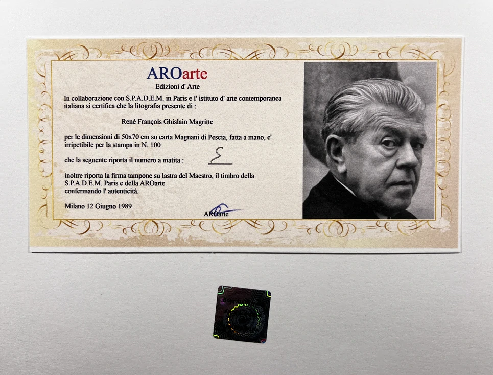 Obraz | René Mageritte | Hlas prostoru