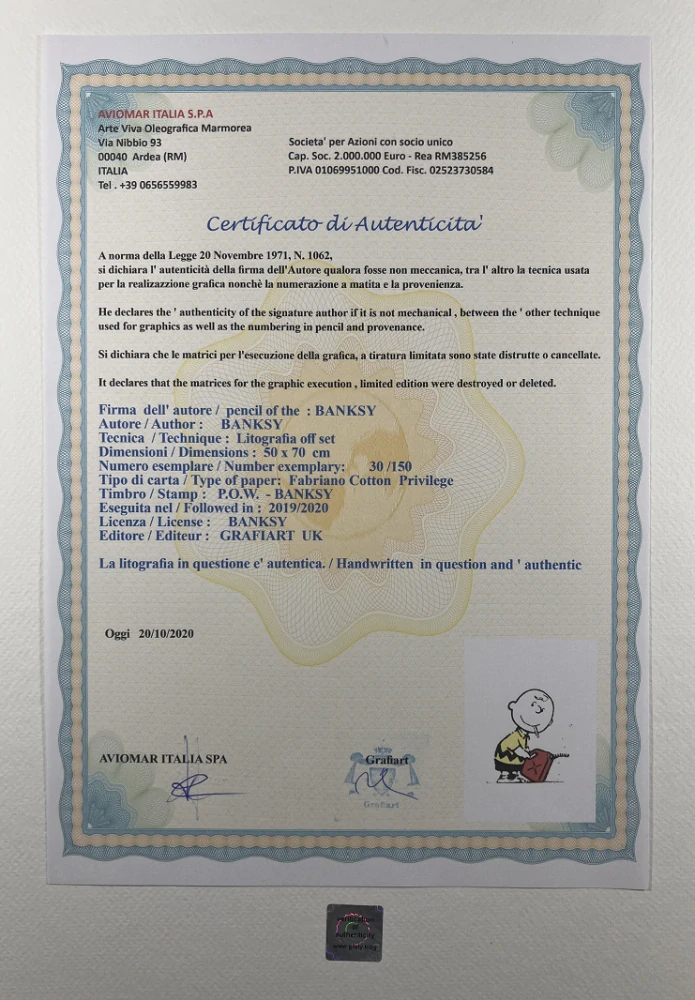 Obraz | Banksy | Charlie Brown